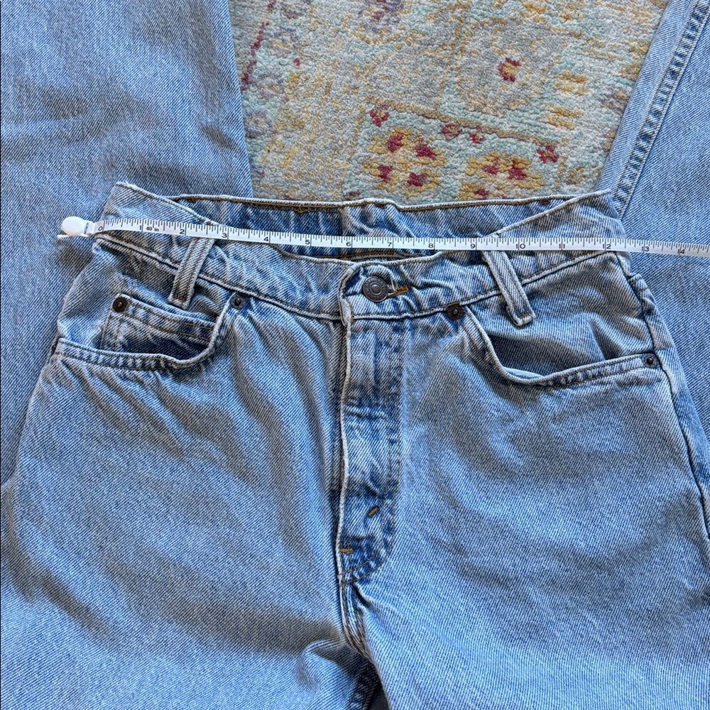 Vintage Orange Tab Levi’s 550 Relaxed Fit Student - Picture 6 of 7